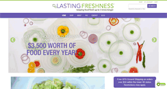 Desktop Screenshot of lastingfreshness.com